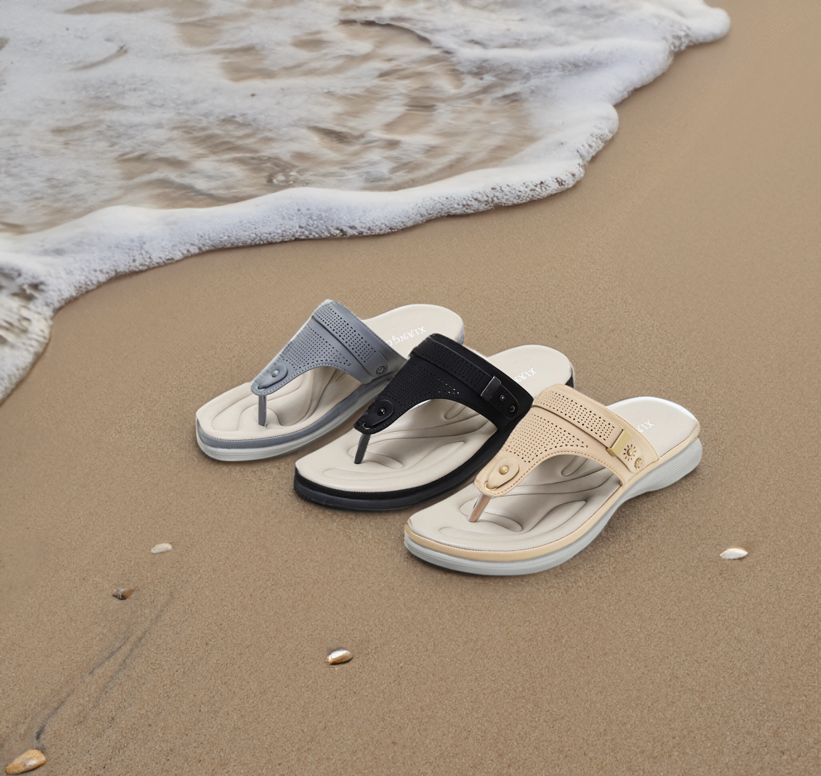 Women's Arch Support Soft Cushion Flip Flops Thong Sandals Slippers