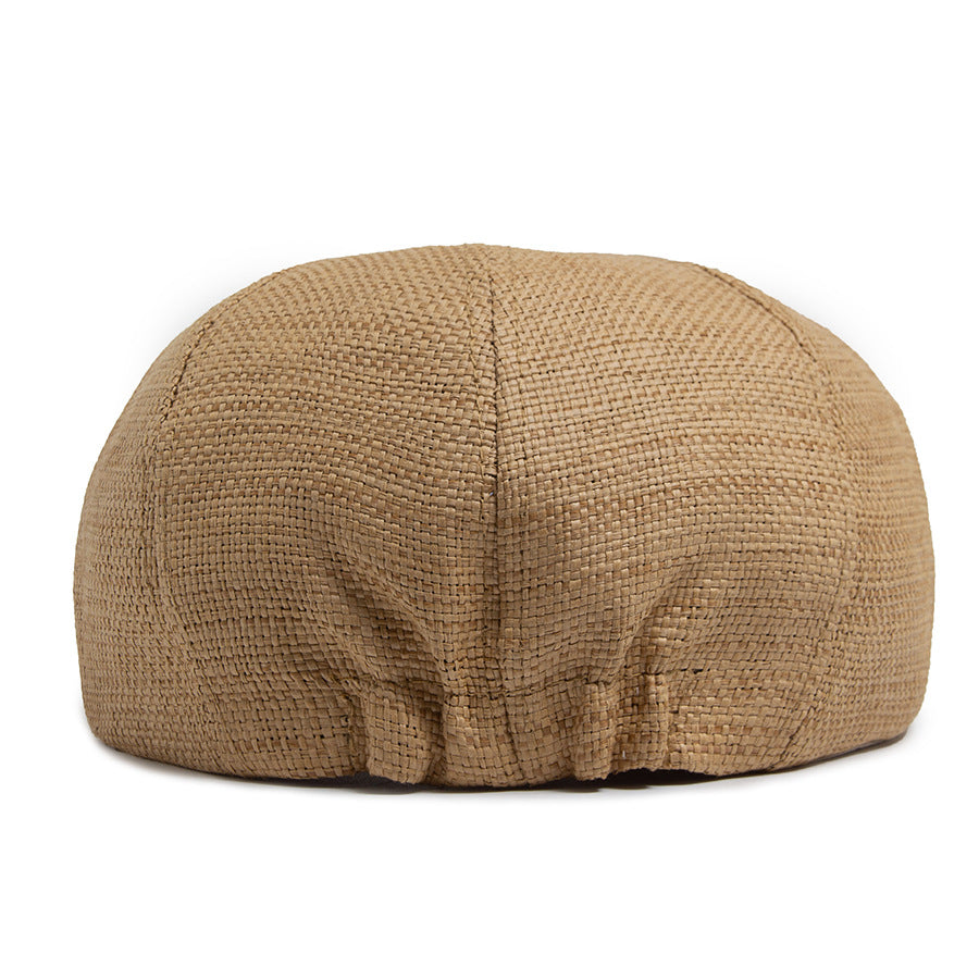 Weaving newsboy cap