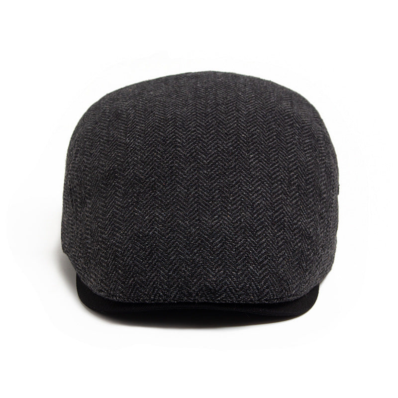 Ruth | British style flat cap-Khaki