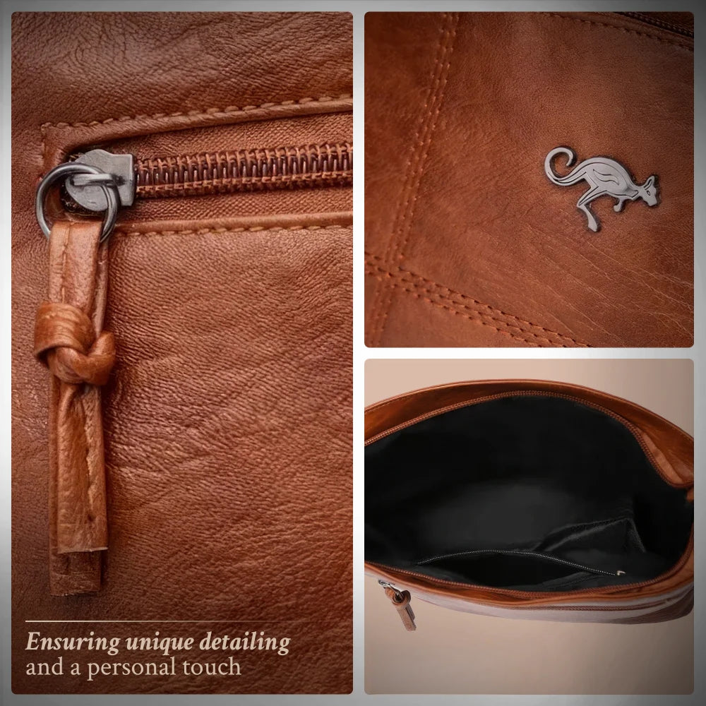 Women's Calfskin Leather Shoulder Bag