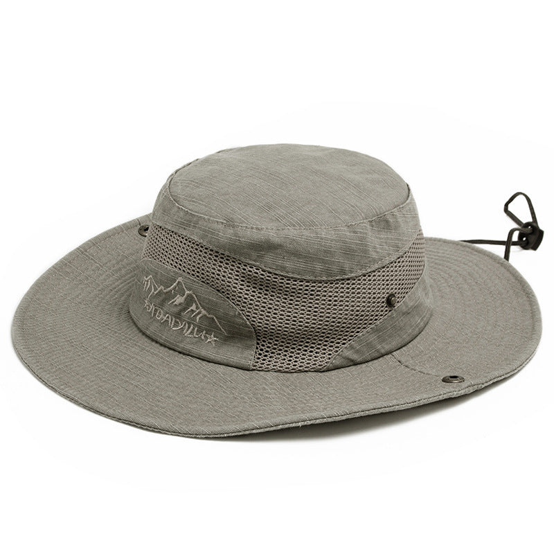 Washed bucket hat