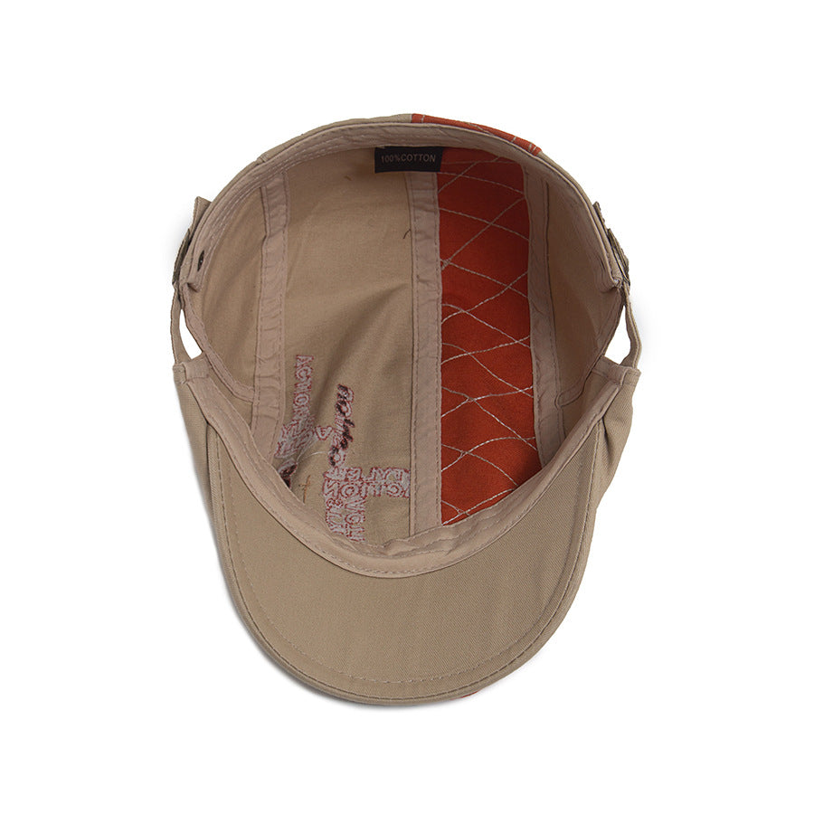 LIA | Personalized embroidered flat cap