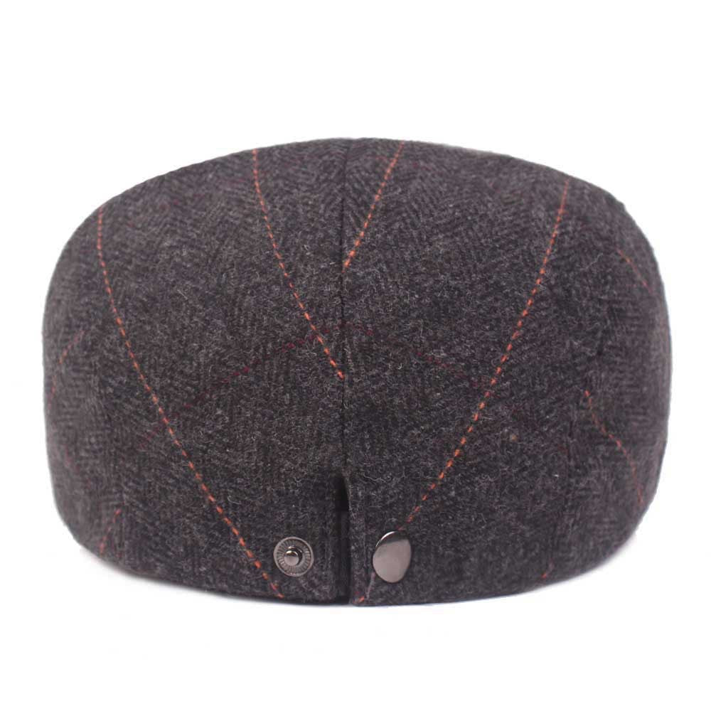 ZEB | Vintage Striped Knit Flat Hat