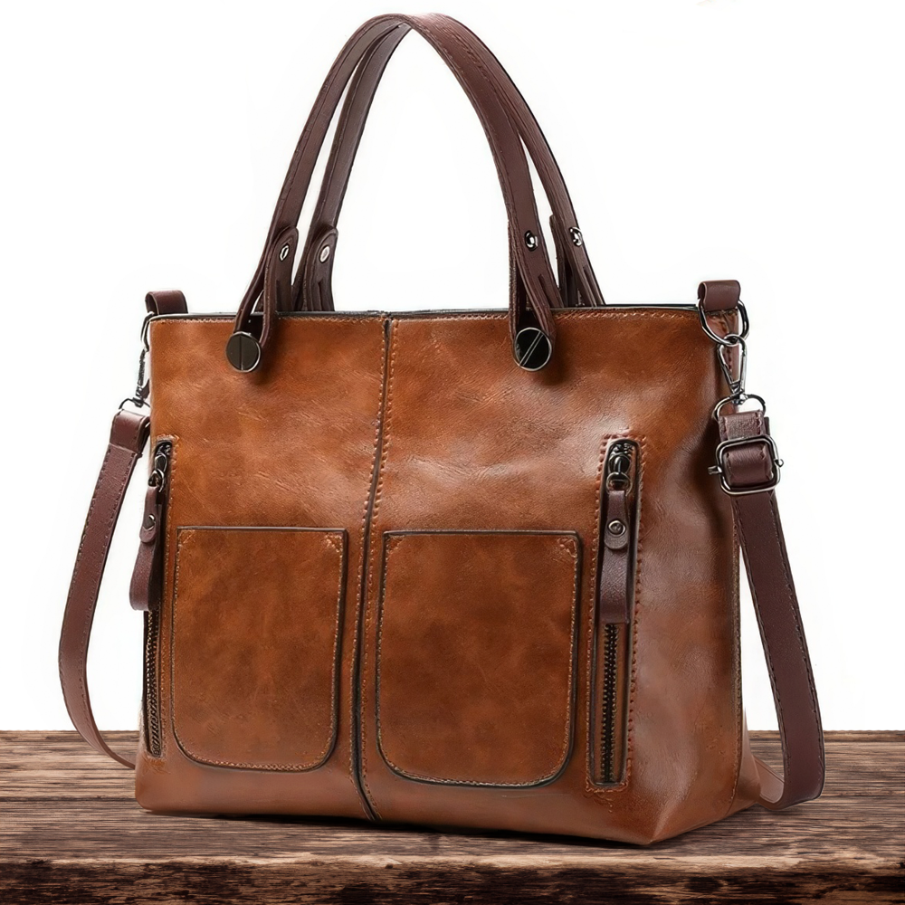 Women's Calfskin Leather Shoulder Bag
