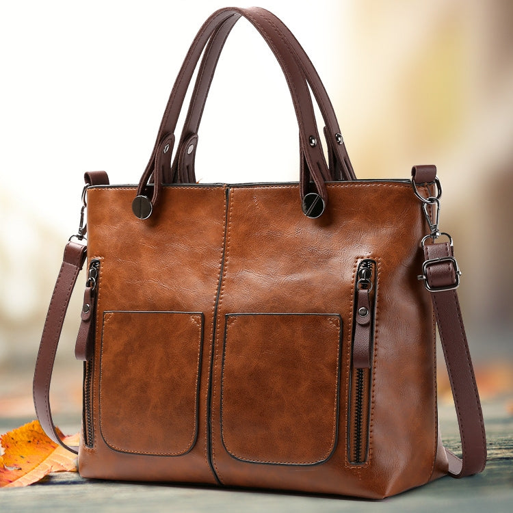 Women's Calfskin Leather Shoulder Bag