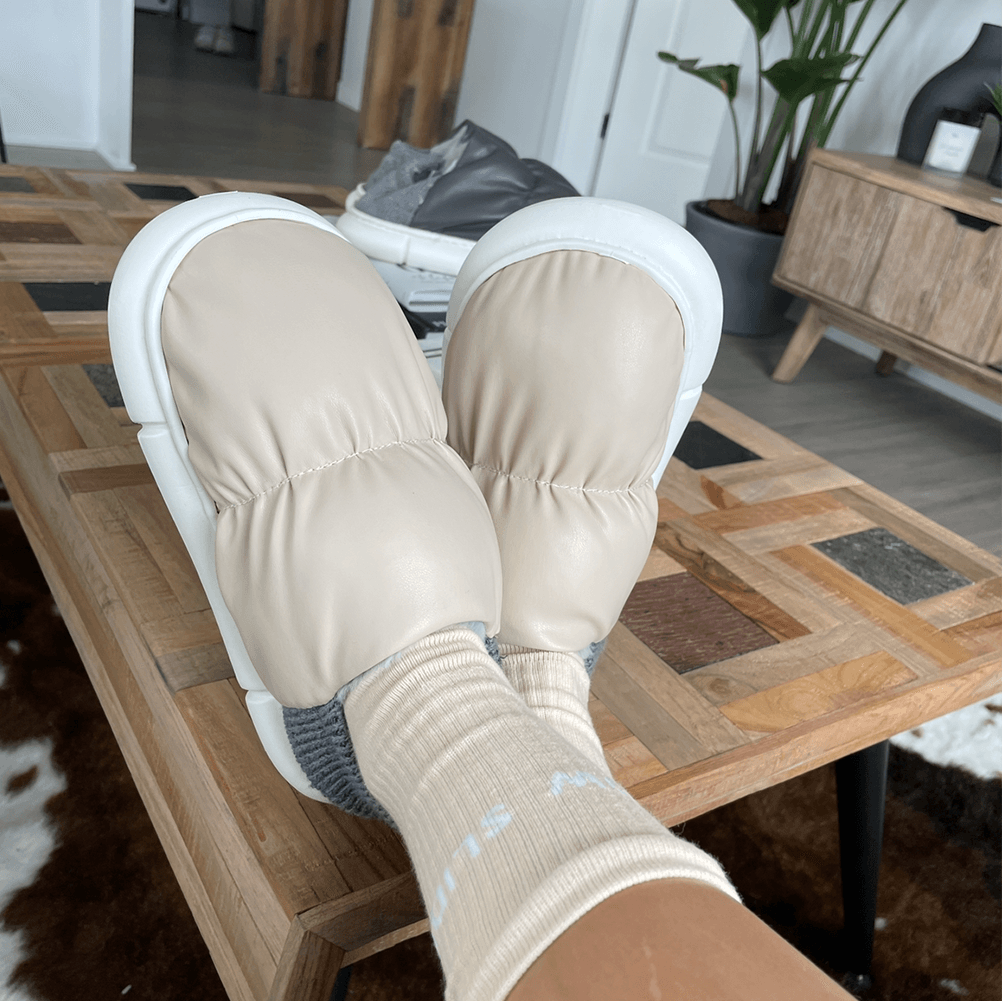 The Pillow Puffs Cloud Cushion Slippers For Winter