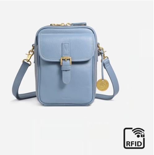 🔥Hot Sale🔥 Women’s Anti-Theft Calfskin Crossbody Bag – Stylish & Secure