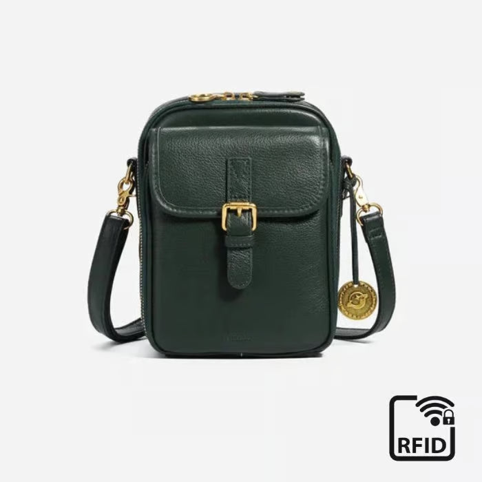 🔥Hot Sale🔥 Women’s Anti-Theft Calfskin Crossbody Bag – Stylish & Secure