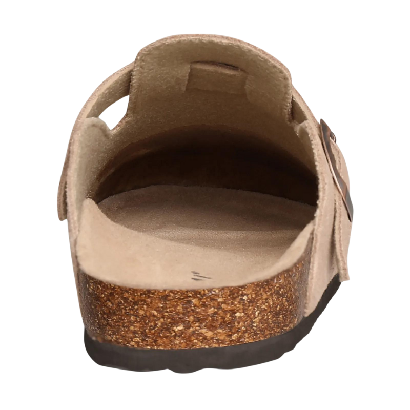Orthopedic Sandals Women��s Suede Mules Slippers Cork With Arch Support