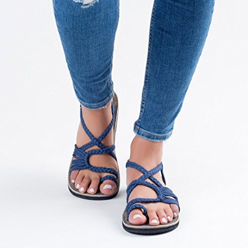 Hand Woven Flat Women's Sandals