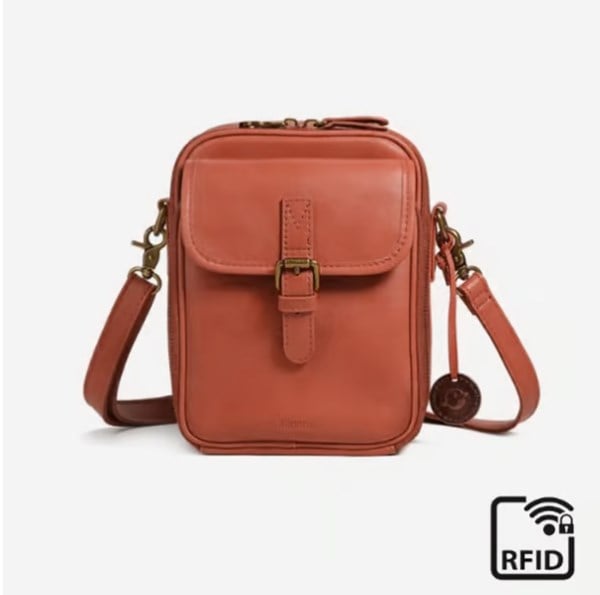 🔥Hot Sale🔥 Women’s Anti-Theft Calfskin Crossbody Bag – Stylish & Secure
