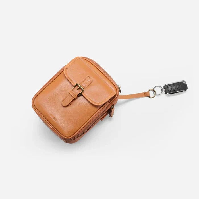 🔥Hot Sale🔥 Women’s Anti-Theft Calfskin Crossbody Bag – Stylish & Secure