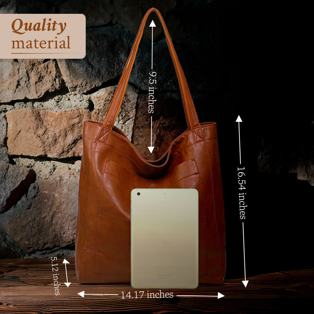 Women's Calfskin Leather Shoulder Bag