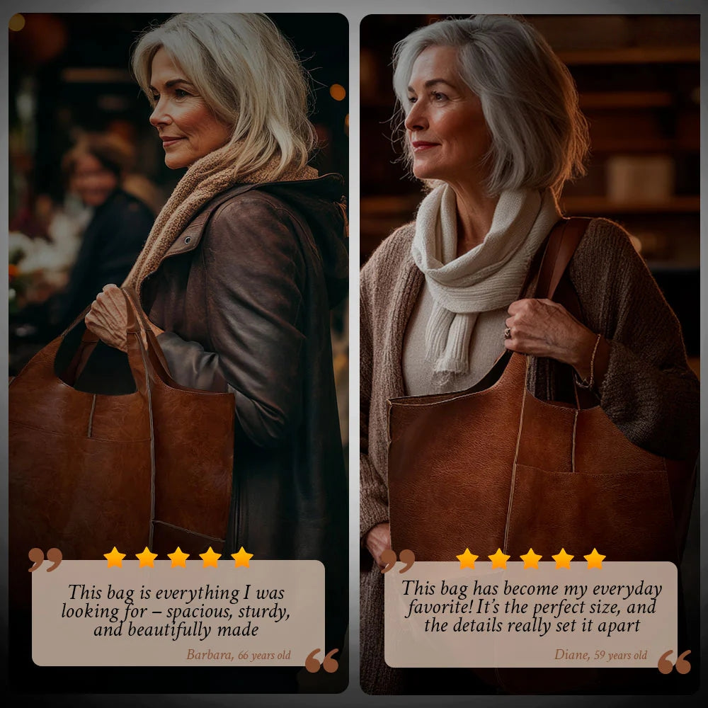 Women's Calfskin Leather Tote Bag