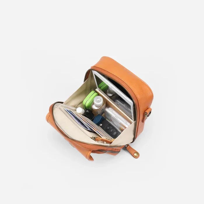 🔥Hot Sale🔥 Women’s Anti-Theft Calfskin Crossbody Bag – Stylish & Secure