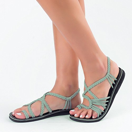 Hand Woven Flat Women's Sandals