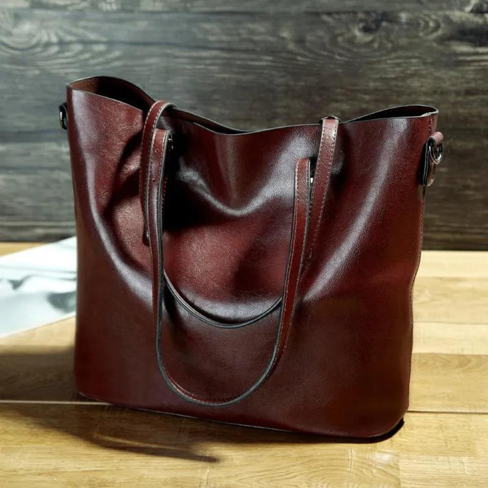 Women's Calfskin Leather Shoulder Bag