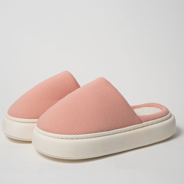Fur Lined Bedroom Slippers