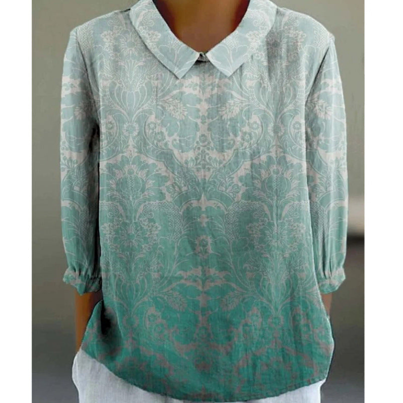 Modern Garden Everyday Floral Top