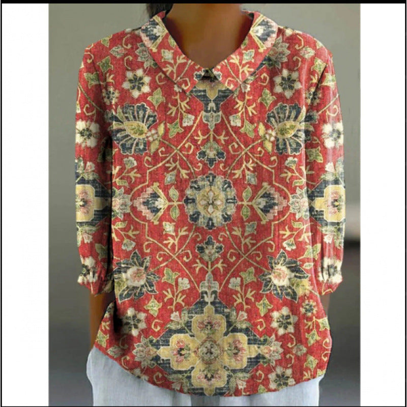 Modern Garden Everyday Floral Top