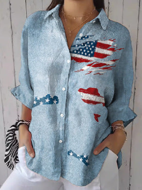 Floral Breeze Cotton-Linen Shirt – Lightweight, Breathable, Effortlessly Chic