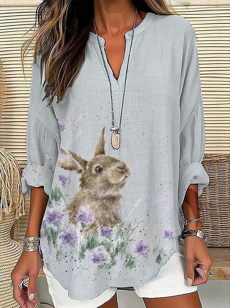 Women's Casual Cotton Blouse — Everyday Comfort with Effortless Style