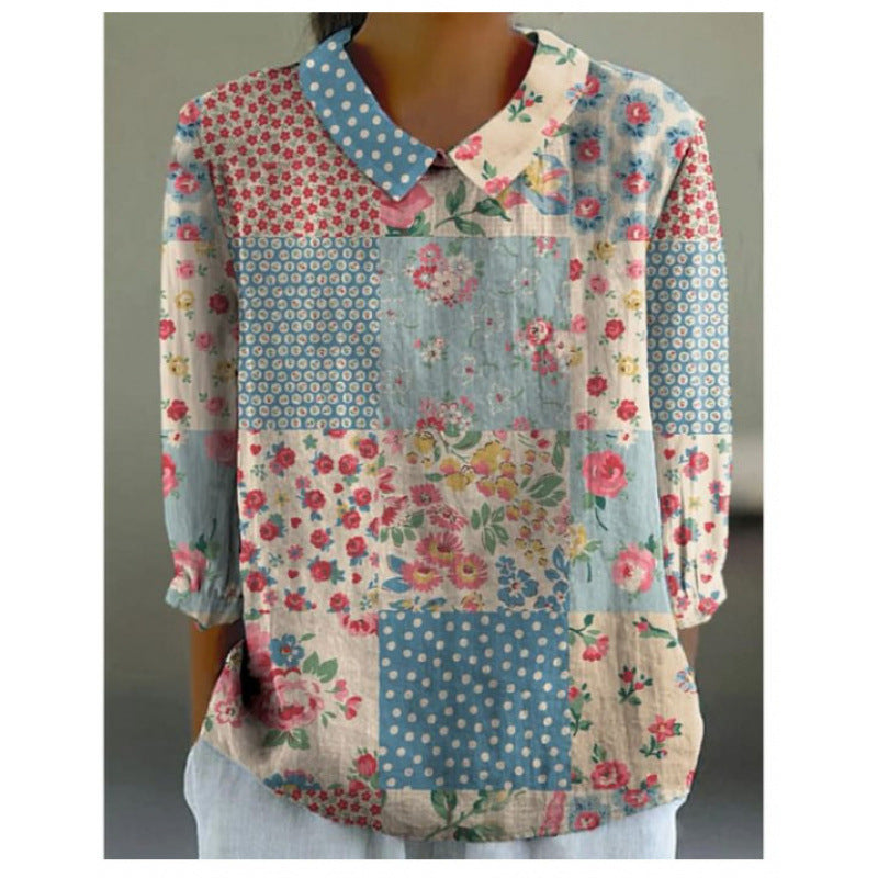 Modern Garden Everyday Floral Top