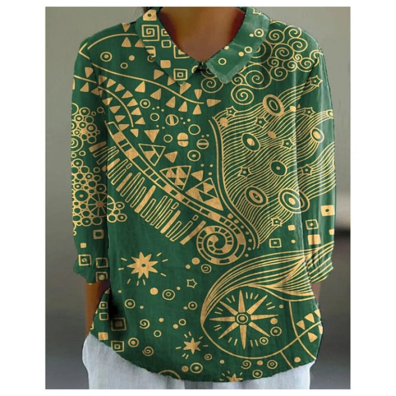 Modern Garden Everyday Floral Top