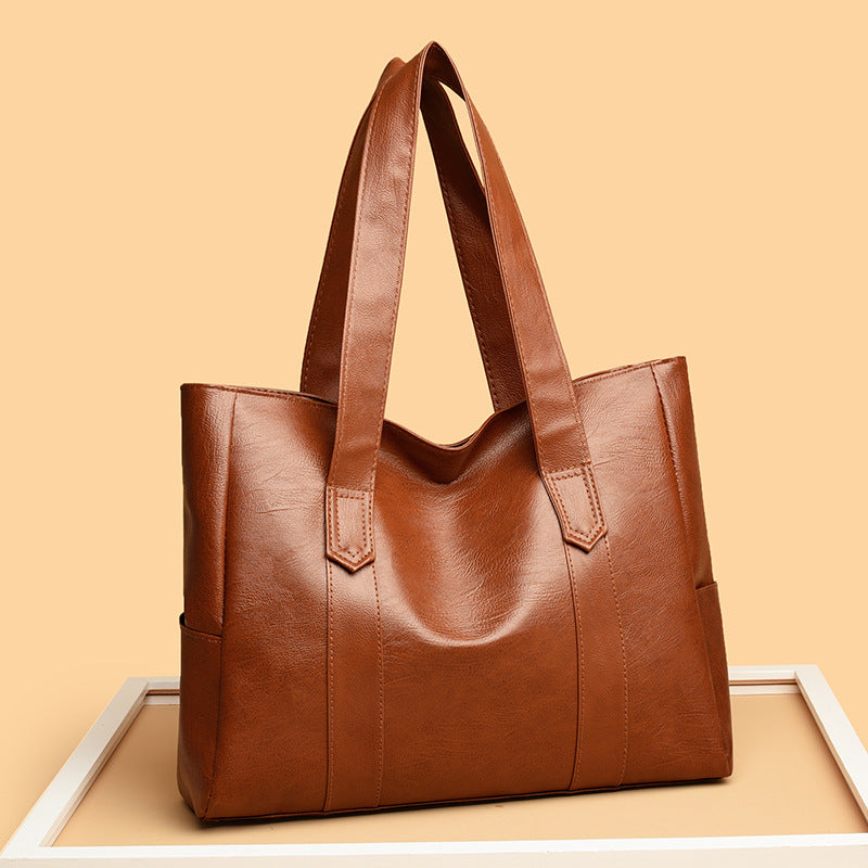 Women's Calfskin Leather Shoulder Bag