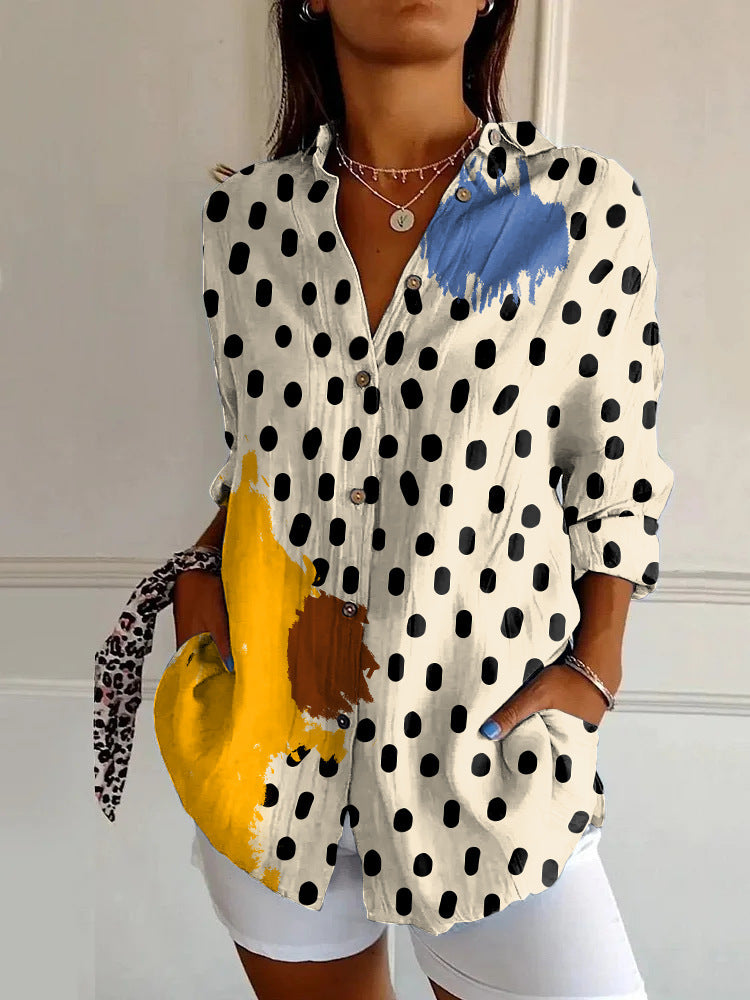 Floral Breeze Cotton-Linen Shirt – Lightweight, Breathable, Effortlessly Chic