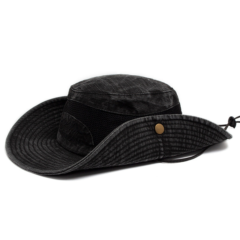 Washed bucket hat