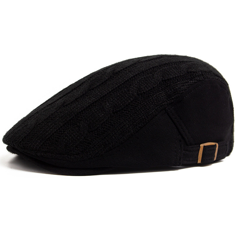 Buck丨Knitted flat cap