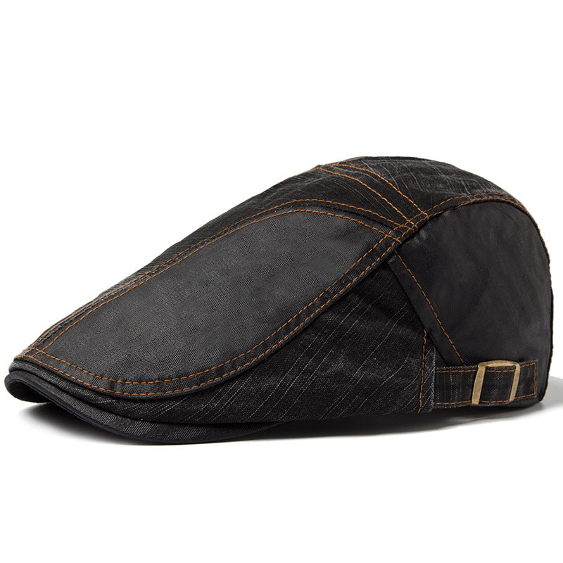 Blacktop | Spliced flat cap