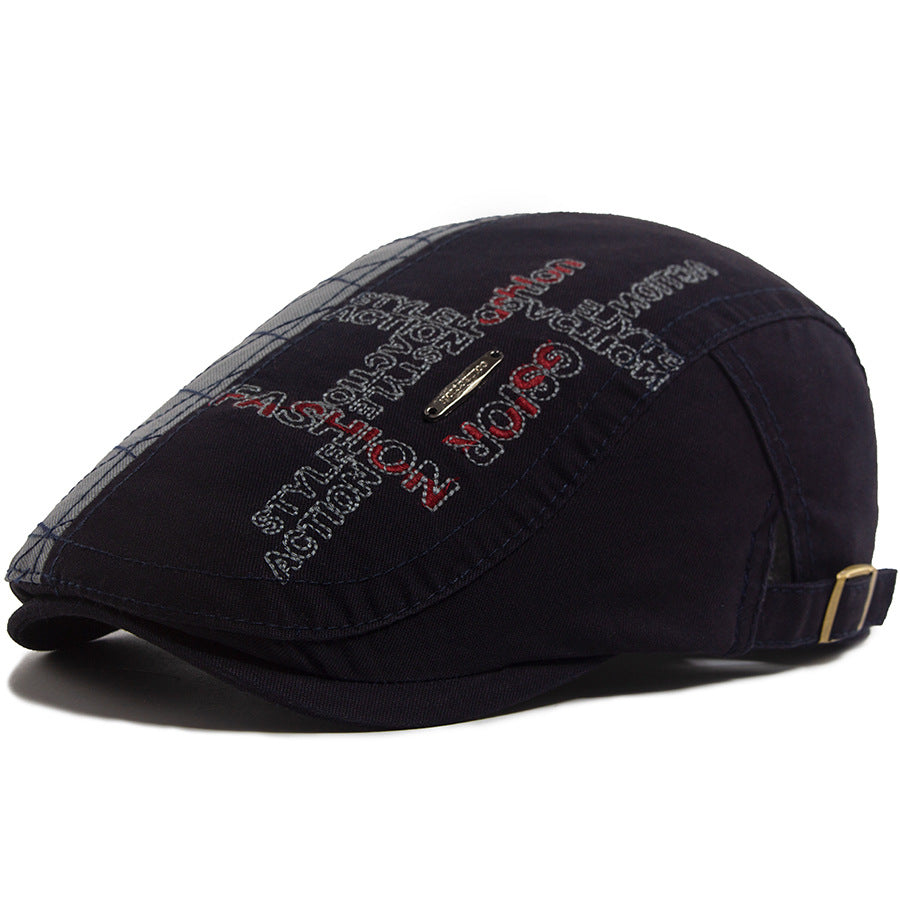 LIA | Personalized embroidered flat cap