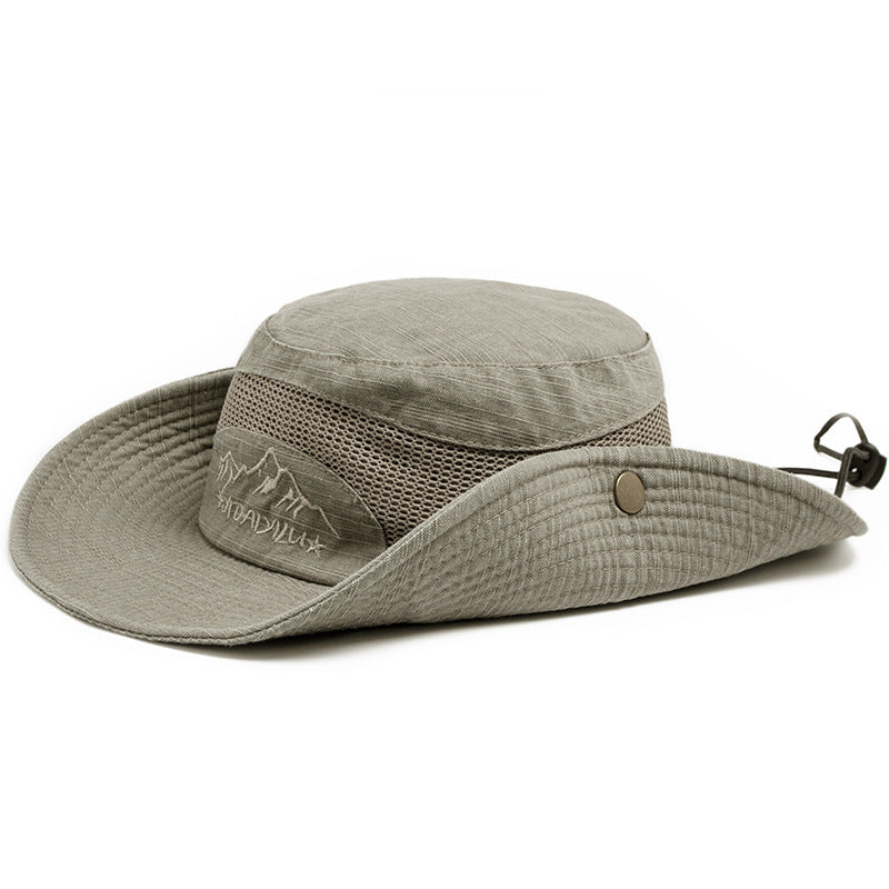 Washed bucket hat