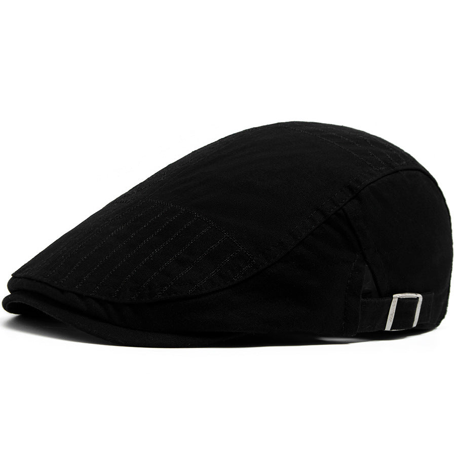 Buck | Embroidered flat cap