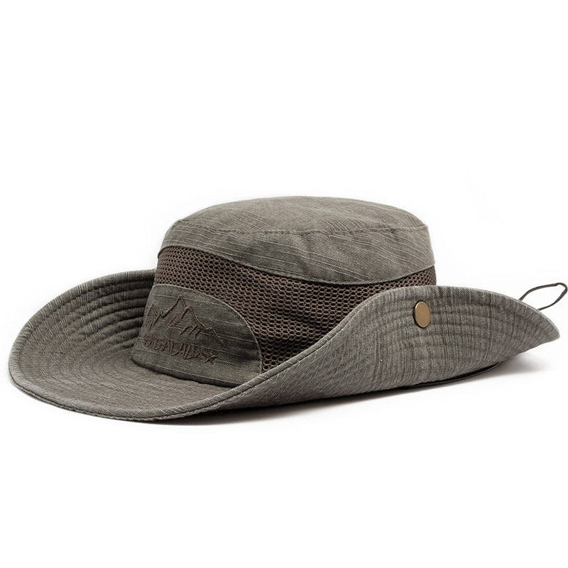 Washed bucket hat