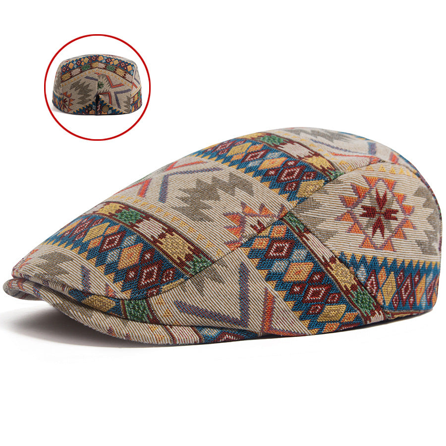 GORD | Ethnic flat cap