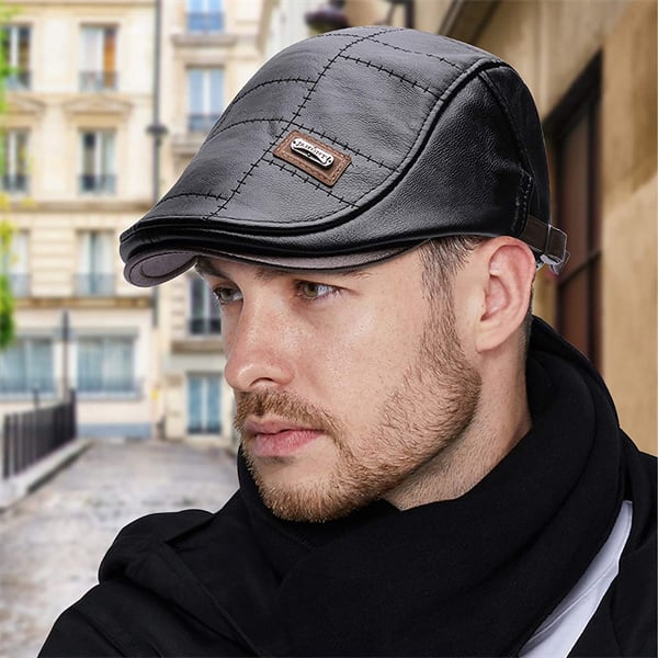 HANK | Premium Handcrafted Calfskin Flat Cap