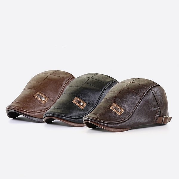 HANK | Premium Handcrafted Calfskin Flat Cap