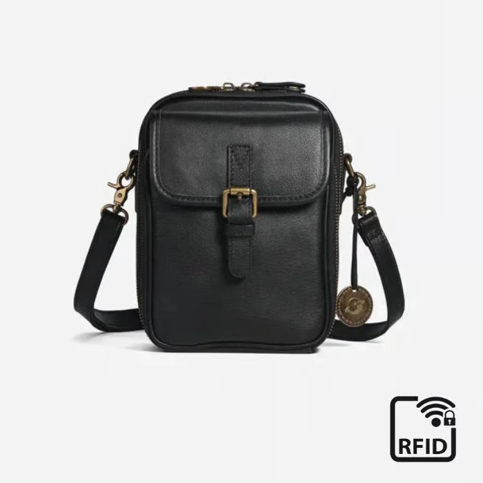🔥Hot Sale🔥 Women’s Anti-Theft Calfskin Crossbody Bag – Stylish & Secure