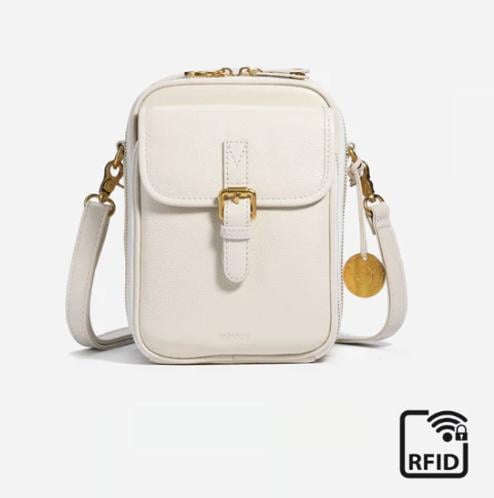 🔥Hot Sale🔥 Women’s Anti-Theft Calfskin Crossbody Bag – Stylish & Secure