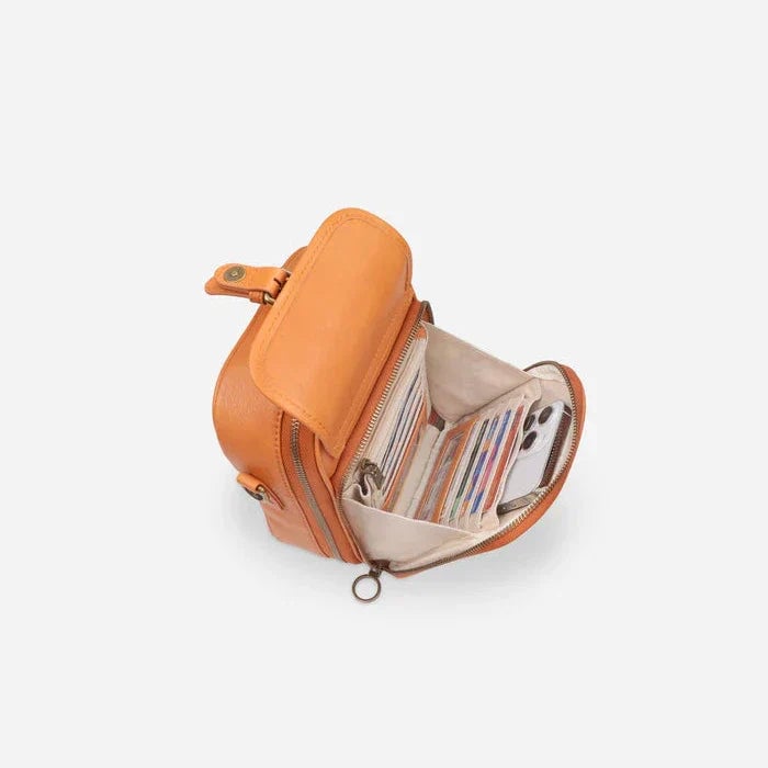 🔥Hot Sale🔥 Women’s Anti-Theft Calfskin Crossbody Bag – Stylish & Secure