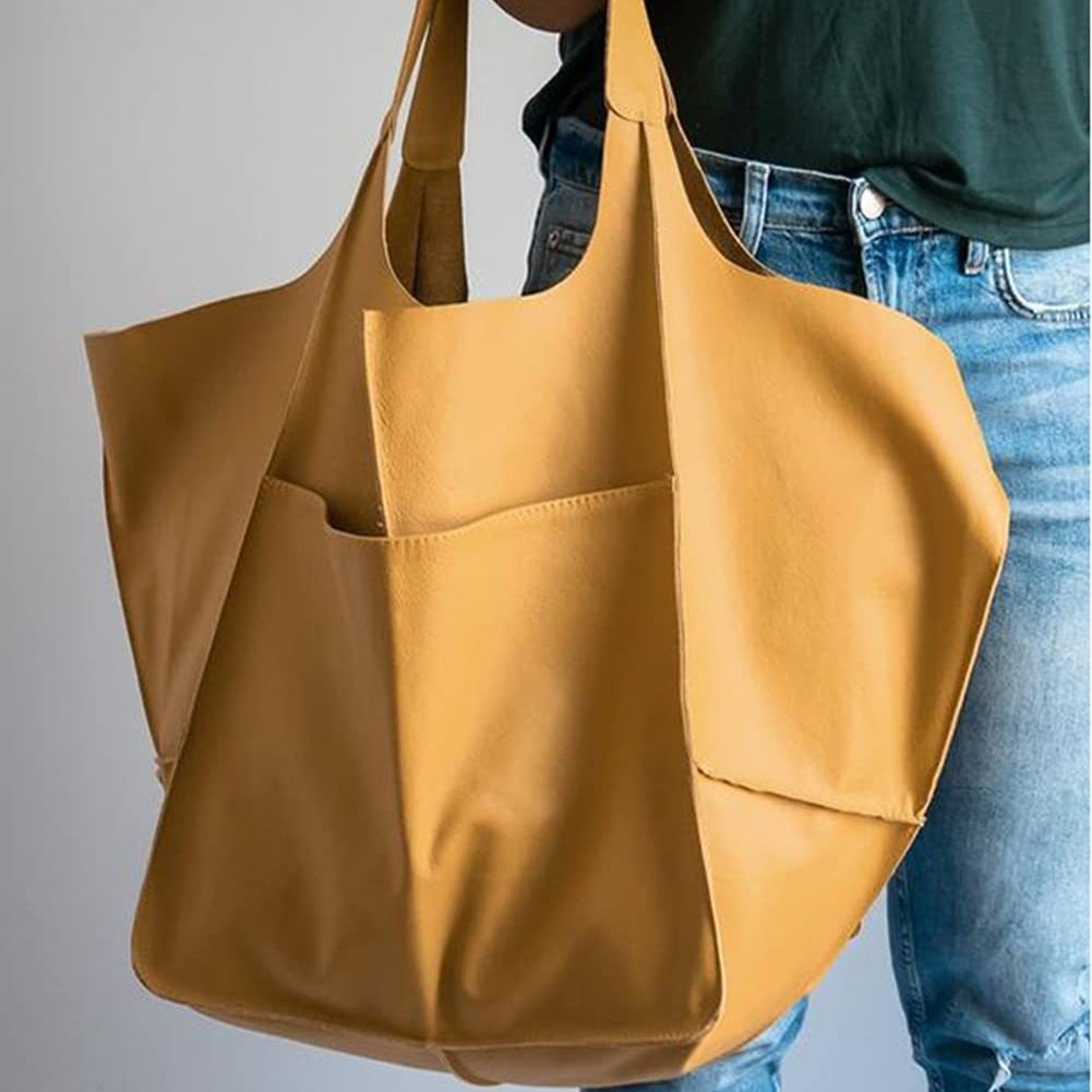 Women's Calfskin Leather Tote Bag