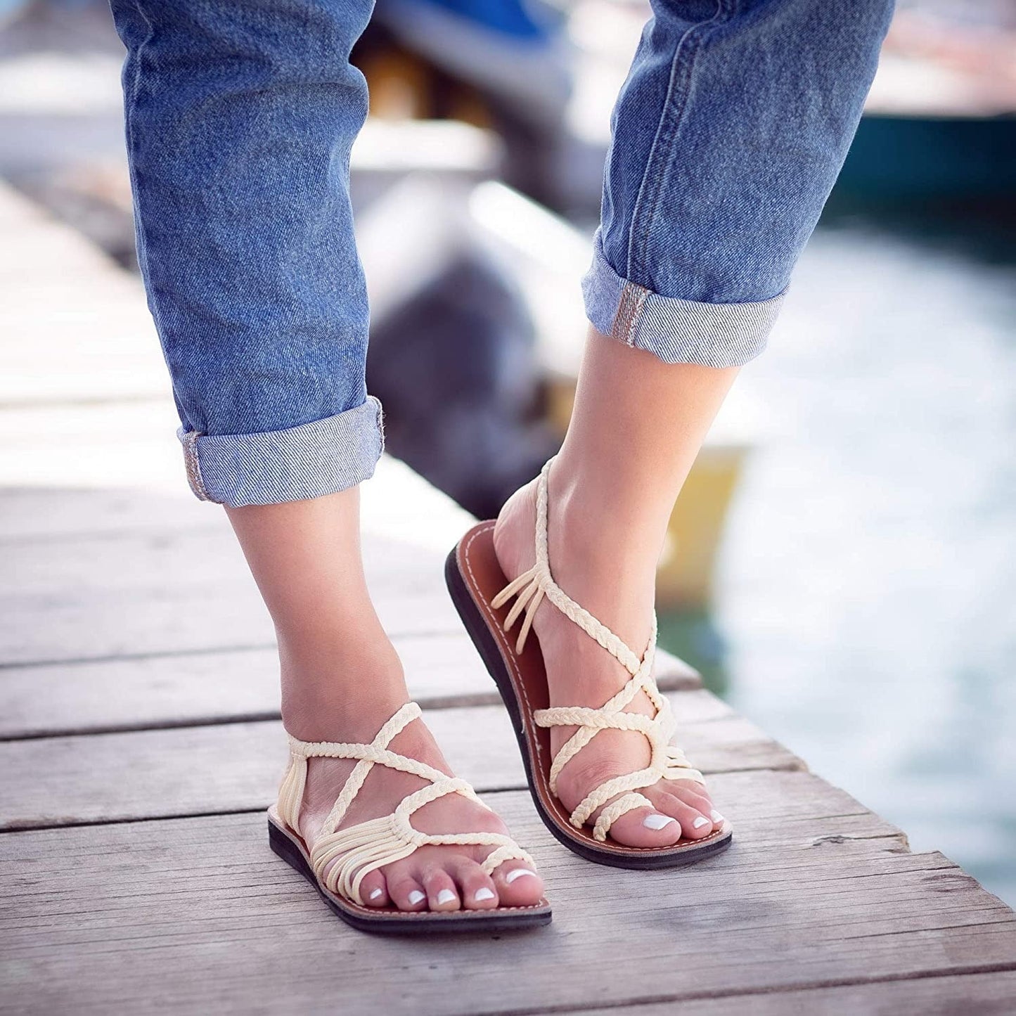 Women Sandals Beach Summer Vintage Comfortable Flip-flops